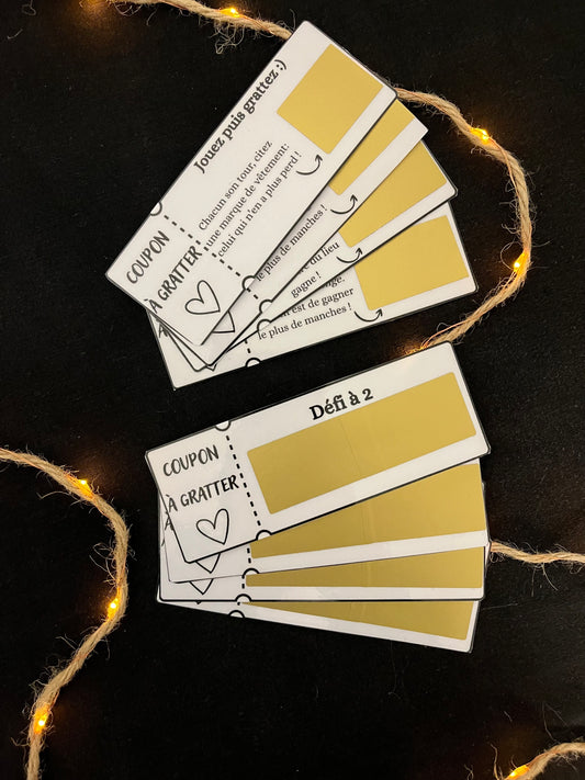 Dates à gratter 🎫