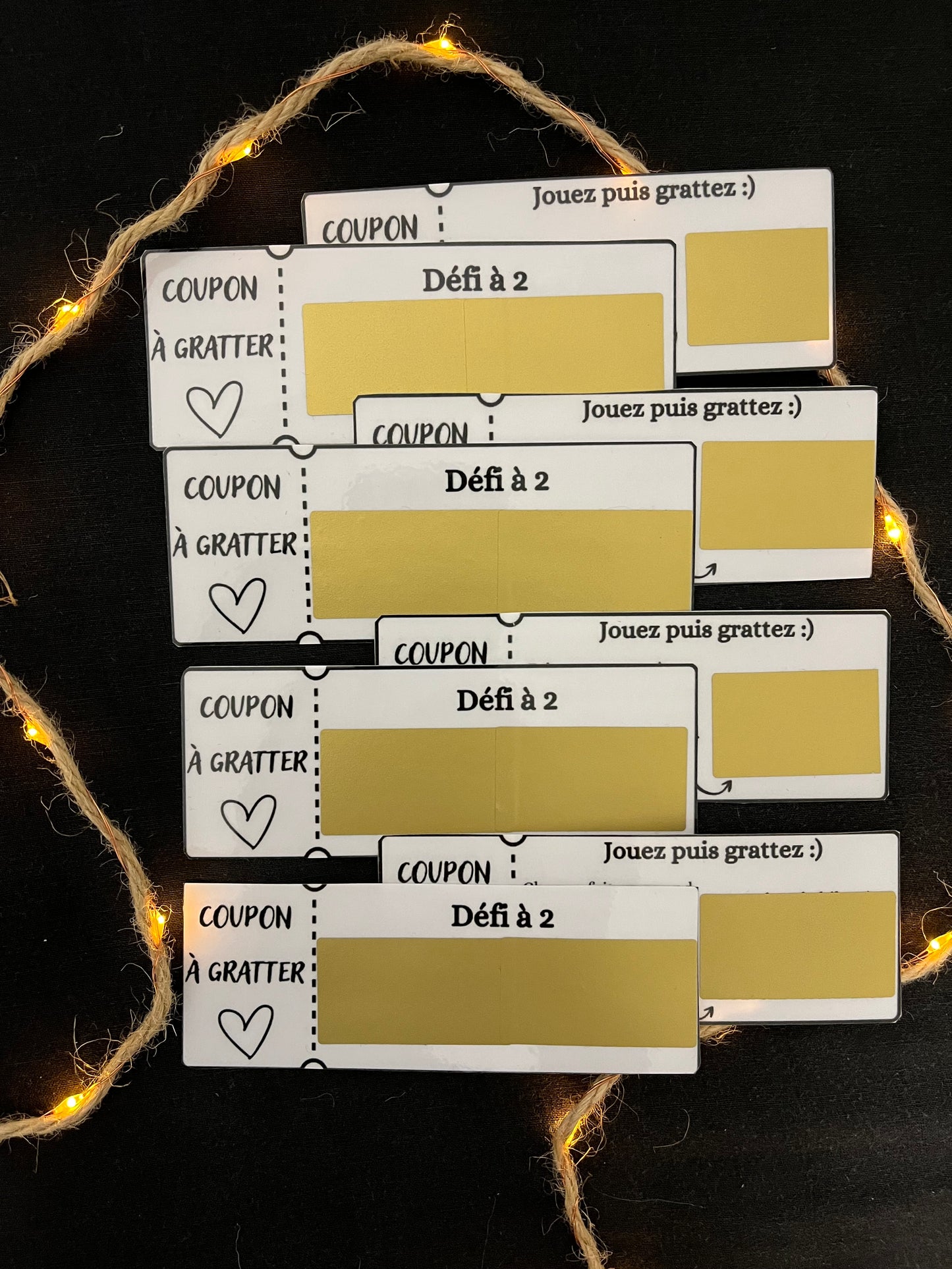 Dates à gratter 🎫